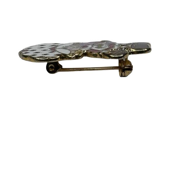 Vintage Strawberry Shortcake and Custard AGC American Greetings Taiwan Pin - Picture 6 of 13